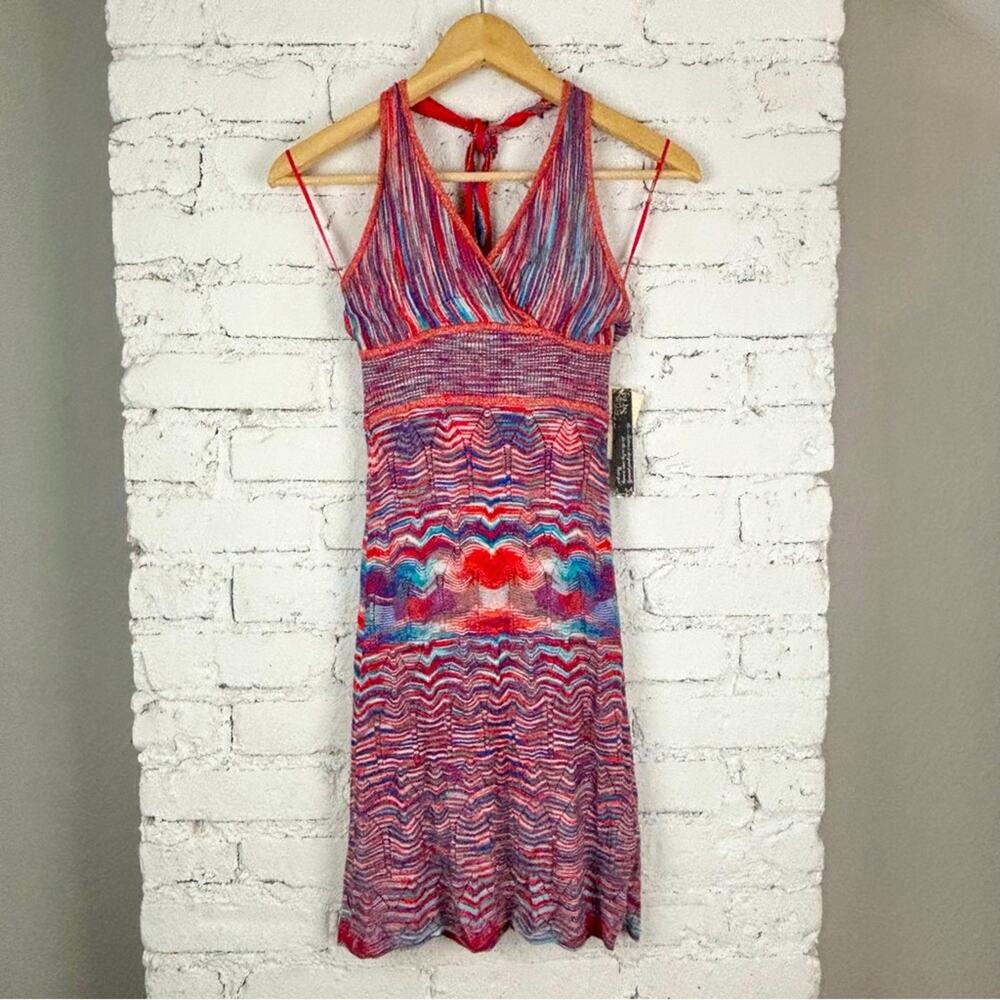 Vintage Y2K Guess Knit Halter Dress NWT